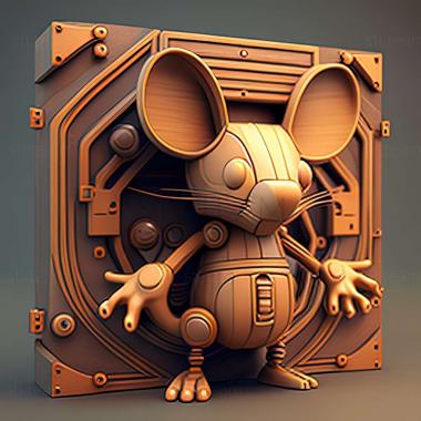 3D model SUPER ROBO MOUSE game (STL)